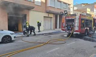 Se incendia el local de una peña en Vila-real durante las fiestas