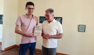 Edgar Silva e Élvio Passos lançam livro sobre o jornal 'Portugal Democrático'