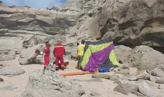 Praticante de parapente resgatado após queda em arriba na praia de Santa Rita