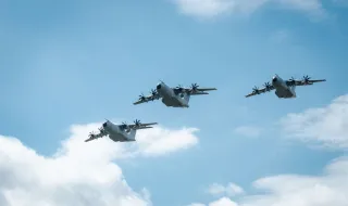 Caça da NATO abate <em>drone </em>na Lituânia