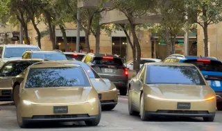 Vídeo mostra Austin a encher-se de Cybercabs da Tesla antes do lançamento