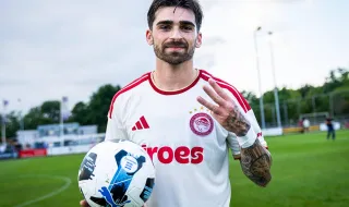 Jota Silva brilha pelo Olympiakos, adversário do Benfica cai em Salónica