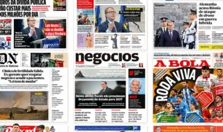 Juros da dívida, crise política e mercado de transferências dominam capas nacionais