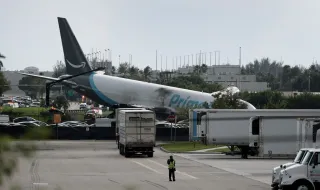 Viu acidente com avião da Amazon em Miami e descreve: "Um filme. Surreal"