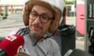 "Cada vez está mais difícil": motociclista indignado com subida dos combustíveis