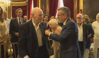 Ruy de Carvalho homenageado pela Câmara de Lisboa com Medalha de Honra