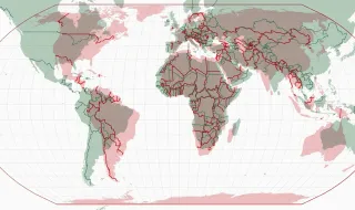 O que é a projeção Equal Earth? Veja as diferenças face ao mapa de Mercator