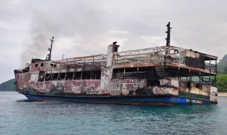 Incêndio em ferry faz pelo menos cinco mortos e dezenas de desaparecidos nas Filipinas