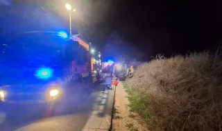 Um ferido grave em despiste de trator em Muge