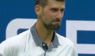Emoções no limite: Djokovic desaba em lágrimas em pleno court na 1.ª ronda do US Open
