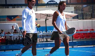 Irmãos Araújo garantem medalha e vão lutar pelo ouro no padel misto