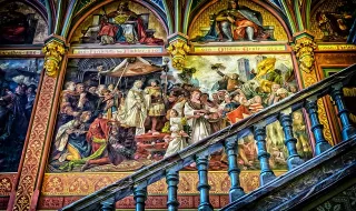 Uma Cripto-História de Santarém (80): Uma Santíssima Trindade do Museu Diocesano inspirada em Guido Reni