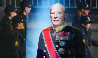 Noruega diz último adeus a Harald V: funeral do monarca realiza-se esta quarta-feira