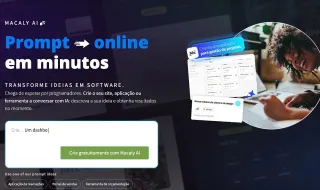 E se pudesse criar uma aplicação apenas a conversar com uma IA?