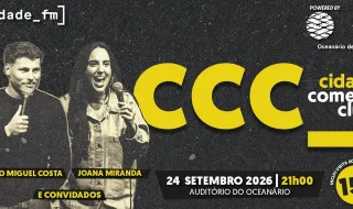 Cidade FM junta Oceanário e stand-up numa experiência por 15 euros