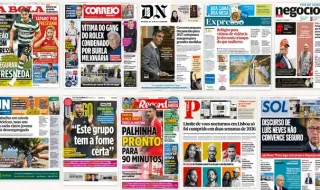 Luís Neves e moção de censura marcam primeiras páginas