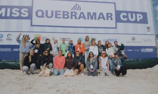 Circuito mundial de bodyboard feminino regressou à praia da Costa Nova