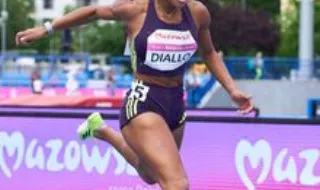 Fatoumata Diallo em 6.º na final da Diamond League uma vez mais abaixo dos 54 segundos