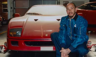 Lewis Hamilton conseguiu o carro dos seus sonhos: "Tinha de o trazer"