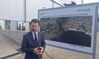 Cabo submarino tem 35 quilómetros resulta de um investimento de 4,5 milhões de euros
