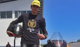 Tiago Rafael conquista título nacional de Sportbike aos 15 anos e sonha com as grandes pistas