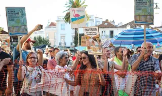 Protesto contra tentativa de privatização de praias da Arrábida reúne "centenas" em Setúbal