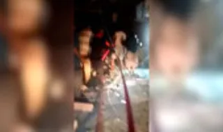 Divulgado vídeo do local atingido pelo ataque norte-americano no Irão onde decorria festa de casamento