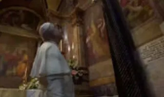 Novo retrato do Papa Leão XIV inaugurado em santuário perto de Roma