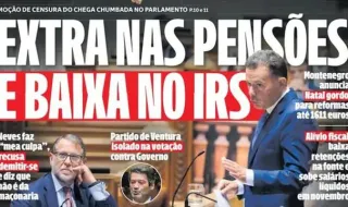 Da censura à promessa de baixa no IRS e mais nas pensões